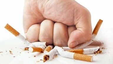 Nicotine rejection as a way to restore potential after 50